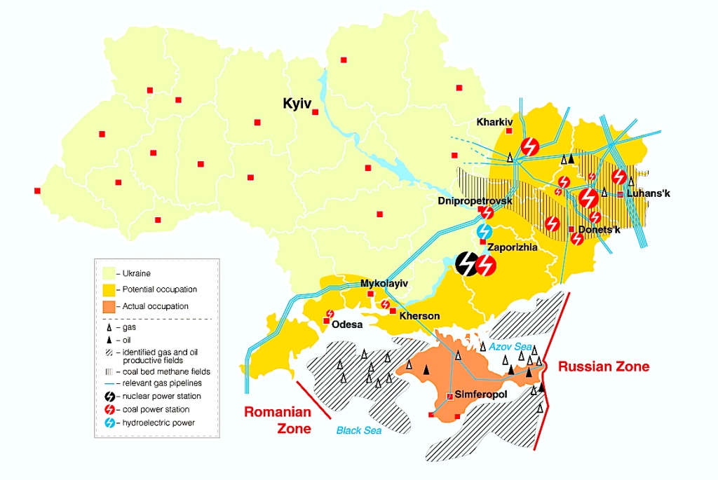 Potential Ukrain Energy reserve